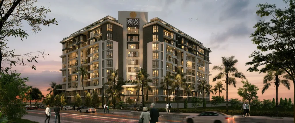 exceptional luxury apartment complex named Bellevue within Al Mouj